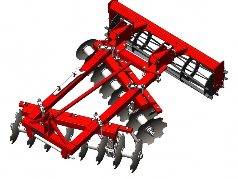 БОРОНА НАВЕСНАЯ ДИСКОВАЯ БНД-1,7М