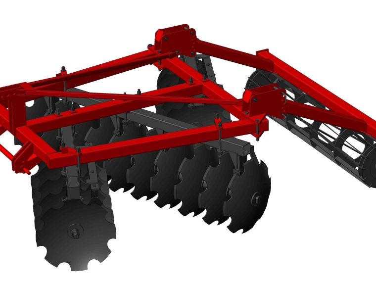 БОРОНА НАВЕСНАЯ ДИСКОВАЯ БНД-2
