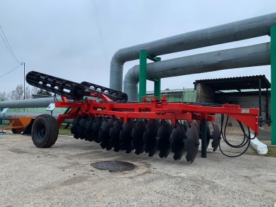 БОРОНА ДИСКОВАЯ ДС-40-1-С ВАЛЬЦАМИ