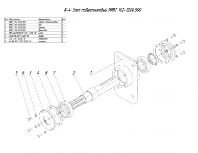 ЗАПАСНЫЕ ЧАСТИ К КАМНЕПОДБОРЩИКУ-К-4