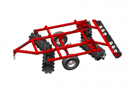 БОРОНА ПОЛУНАВЕСНАЯ ДИСКОВАЯ БПД-3М